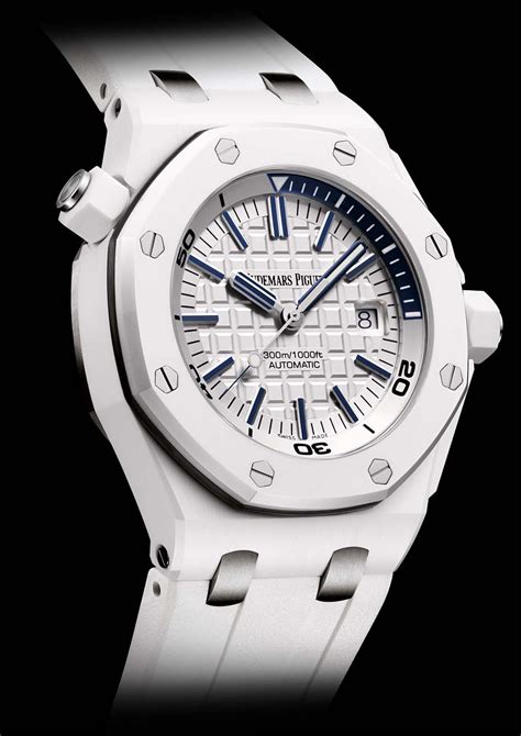 white ap watch|white audemars piguet.